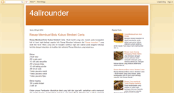 Desktop Screenshot of 4allrounder.blogspot.com