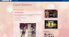 Desktop Screenshot of carolsaraivafitness.blogspot.com