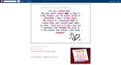 Desktop Screenshot of clogged-up-thoughts.blogspot.com