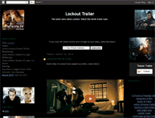 Tablet Screenshot of lockout-movie-trailer.blogspot.com