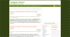 Desktop Screenshot of gadget-advisor.blogspot.com