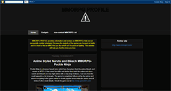 Desktop Screenshot of mmorpg-profile.blogspot.com