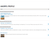 Tablet Screenshot of mmorpg-profile.blogspot.com