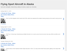 Tablet Screenshot of alaskasportpilot.blogspot.com
