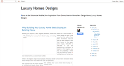 Desktop Screenshot of luxury-homes-designs.blogspot.com