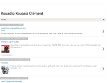 Tablet Screenshot of ckouadio.blogspot.com