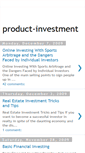 Mobile Screenshot of product-investment.blogspot.com