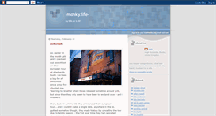 Desktop Screenshot of monkylife.blogspot.com