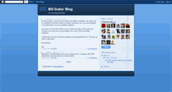 Desktop Screenshot of billgates.blogspot.com