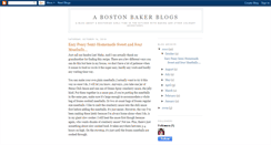 Desktop Screenshot of bostonbaker.blogspot.com