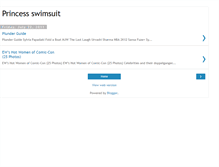Tablet Screenshot of princessswimsuit.blogspot.com