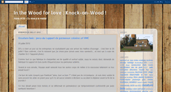 Desktop Screenshot of in-the-wood-for-love.blogspot.com