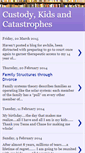 Mobile Screenshot of custodykidsandcatastrophes.blogspot.com