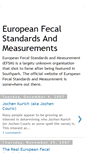 Mobile Screenshot of europeanfecalstandardsandmeasurement.blogspot.com