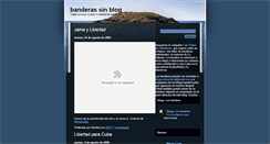 Desktop Screenshot of banderassinblog.blogspot.com