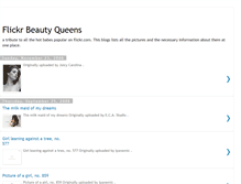 Tablet Screenshot of flickrbeauties.blogspot.com