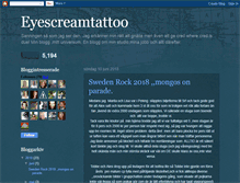 Tablet Screenshot of eyescreamtattoo.blogspot.com