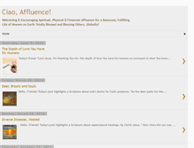 Tablet Screenshot of ciao-affluence.blogspot.com