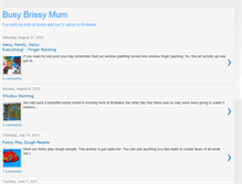 Tablet Screenshot of busybrissymum.blogspot.com