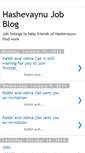 Mobile Screenshot of hashevaynujobs.blogspot.com