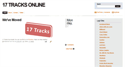 Desktop Screenshot of 17tracks.blogspot.com