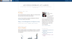 Desktop Screenshot of anenglishmanatlarge.blogspot.com