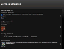 Tablet Screenshot of corridos-enfermoz.blogspot.com