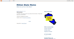 Desktop Screenshot of mittenstatememo.blogspot.com