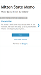 Mobile Screenshot of mittenstatememo.blogspot.com