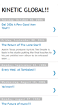 Mobile Screenshot of kineticglobal.blogspot.com
