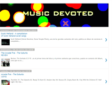 Tablet Screenshot of devoted-music.blogspot.com