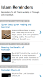 Mobile Screenshot of islamreminders.blogspot.com