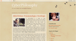 Desktop Screenshot of cyberself-cyberphilosophy.blogspot.com