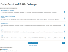 Tablet Screenshot of enviroexchange.blogspot.com