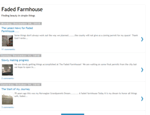 Tablet Screenshot of fadedfarmhouse.blogspot.com