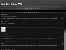 Tablet Screenshot of buyjustdance.blogspot.com