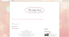 Desktop Screenshot of mycreativehome-simo.blogspot.com