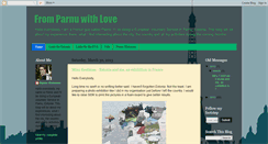 Desktop Screenshot of fromparnuwithlove.blogspot.com