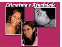 Tablet Screenshot of literaturaeatualidade.blogspot.com