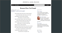 Desktop Screenshot of jessicaalbablogs.blogspot.com