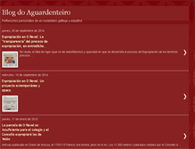 Tablet Screenshot of aguardenteiro.blogspot.com