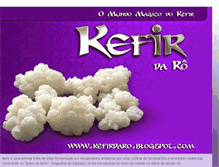 Tablet Screenshot of kefirdaro.blogspot.com