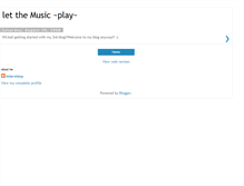 Tablet Screenshot of musical-dreams.blogspot.com