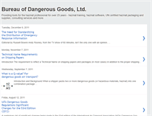 Tablet Screenshot of bureauofdangerousgoods.blogspot.com