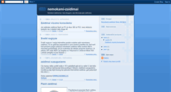 Desktop Screenshot of nemokami-zaidimai.blogspot.com