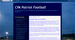 Desktop Screenshot of christprepfootball.blogspot.com