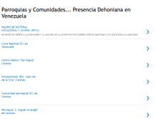 Tablet Screenshot of parroquias-comunidades.blogspot.com