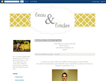 Tablet Screenshot of beauandlindeeshow.blogspot.com