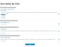 Tablet Screenshot of earncashdollar.blogspot.com