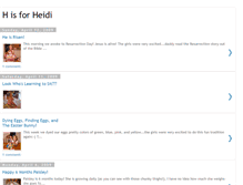 Tablet Screenshot of hisforheidi.blogspot.com